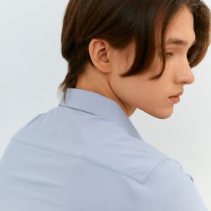 Jobb Beverly Kemeja Pria Lengan Panjang Slim Fit Light Grey