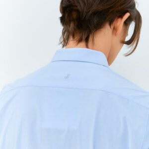 Jobb Beverly Kemeja Pria Lengan Panjang Slim Fit Light Blue