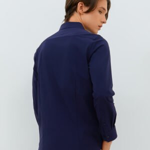 Jobb Beverly Kemeja Pria Lengan Panjang Slim Fit Navy
