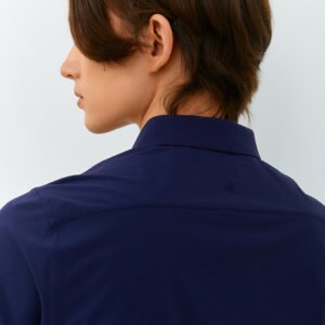 Jobb Beverly Kemeja Pria Lengan Panjang Slim Fit Navy