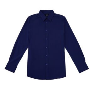 Jobb Beverly Kemeja Pria Lengan Panjang Slim Fit Navy