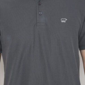 Jack Nicklaus Brave Polo Shirt Pria Regular Fit Iron Gate
