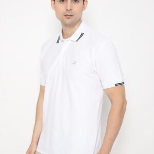 Jack Nicklaus Brave Polo Shirt Pria Regular Fit White