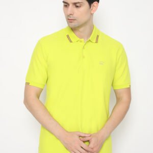 Jack Nicklaus Brave Polo Shirt Pria Regular Fit Sulfur Spring