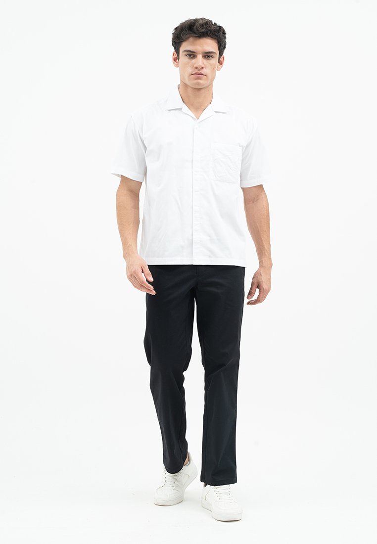 Jack Nicklaus Prodigy Kemeja Pria Lengan Pendek Regular Fit White - Image 5