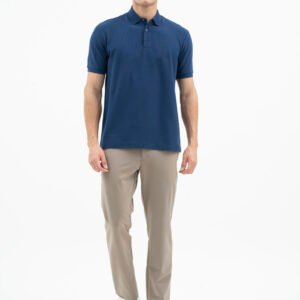 Jack Nicklaus Jazz Polo Shirt Pria Regular Fit Sodalite Blue