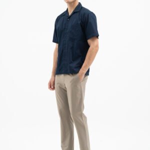 Jack Nicklaus Prodigy Kemeja Pria Lengan Pendek Regular Fit Navy