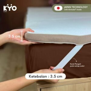 KYO Knot Your Ordinary Airmate Foldable Mattress / Alas Kasur / Pelapis Kasur / Pelindung Kasur / Matras Kasur
