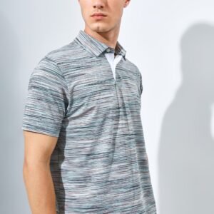 Jack Nicklaus Caesars Premium Space Dye Polo Green Shore