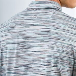 Jack Nicklaus Caesars Premium Space Dye Polo Green Shore