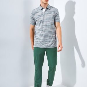 Jack Nicklaus Caesars Premium Space Dye Polo Green Shore