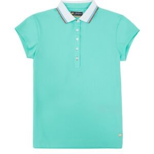 Jack Nicklaus Carrera Premium Solid Polo Ladies Green Shore