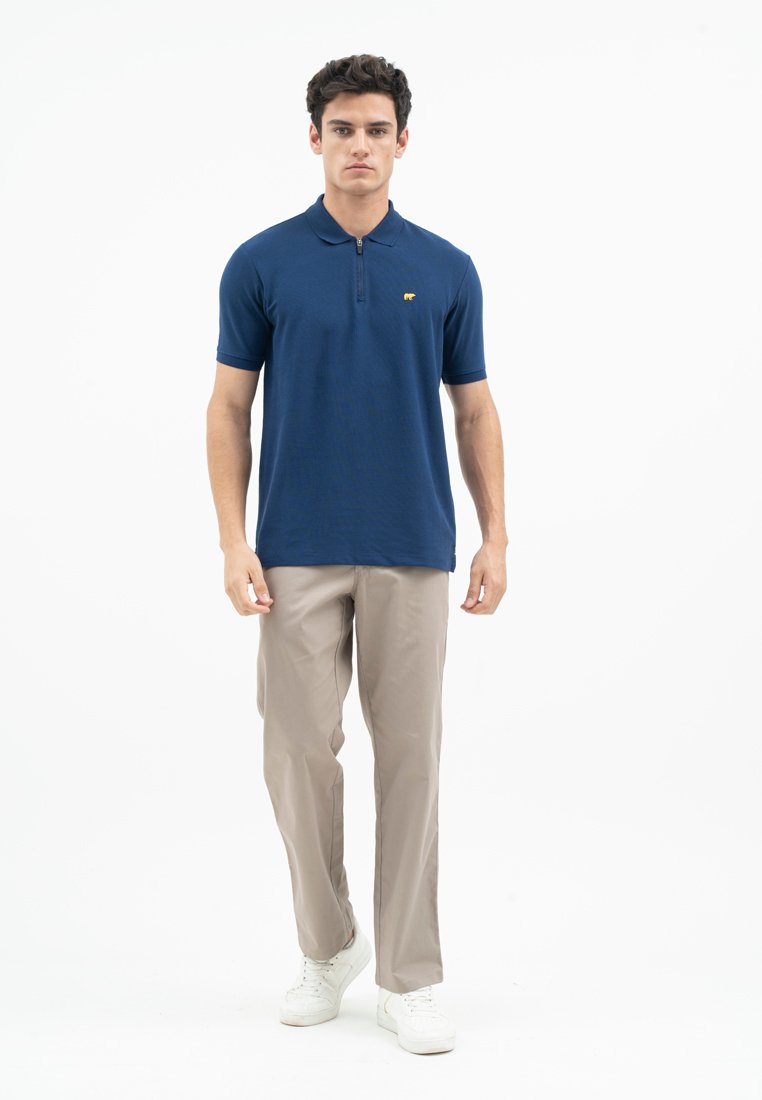 Jack Nicklaus Torrez Polo Shirt Pria Regular Fit Sodalite Blue - Image 4