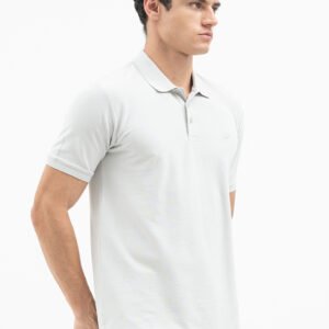 Jack Nicklaus Alpha Polo Shirt Pria Regular Fit Light Grey