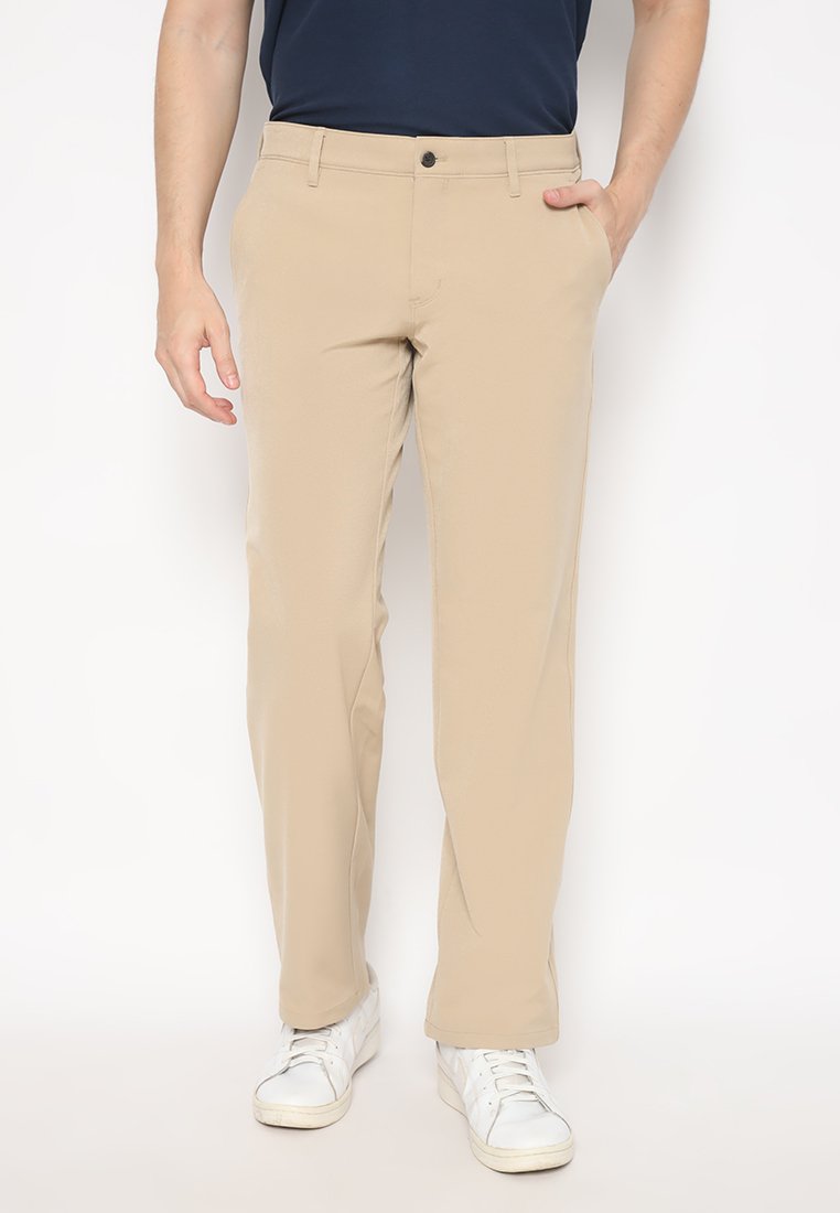 Jack Nicklaus Celestial Celana Panjang Pria Regular Fit Khaki