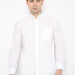 Jobb Chevio Kemeja Pria Lengan Panjang Slim Fit Putih