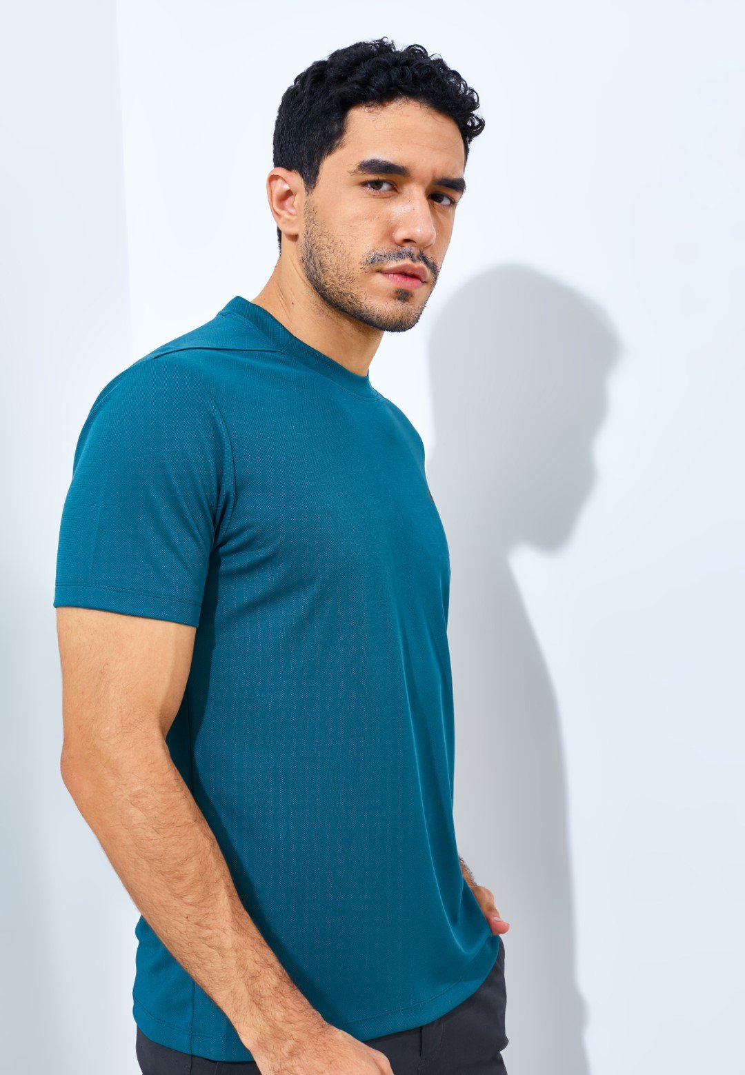 Jack Nicklaus Chevron T-Shirt Slim Fit Atlantic Deep - Image 5