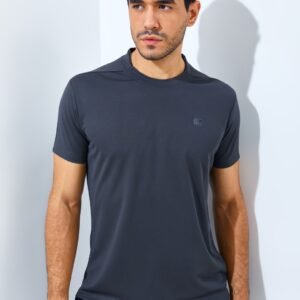 Jack Nicklaus Chevron T-Shirt Slim Fit Asphalt