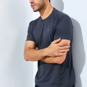 Jack Nicklaus Chevron T-Shirt Slim Fit Asphalt