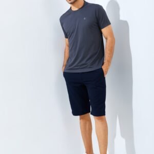 Jack Nicklaus Chevron T-Shirt Slim Fit Asphalt