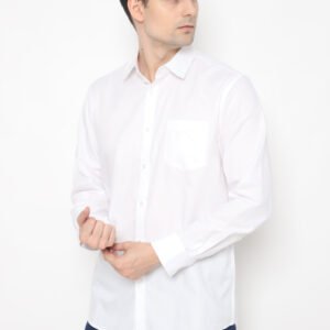 Jobb Cleyton Kemeja Pria Lengan Panjang Regular Fit Putih