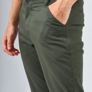 Jack Nicklaus Cougar Celana Panjang Pria Slim Fit Dark Green