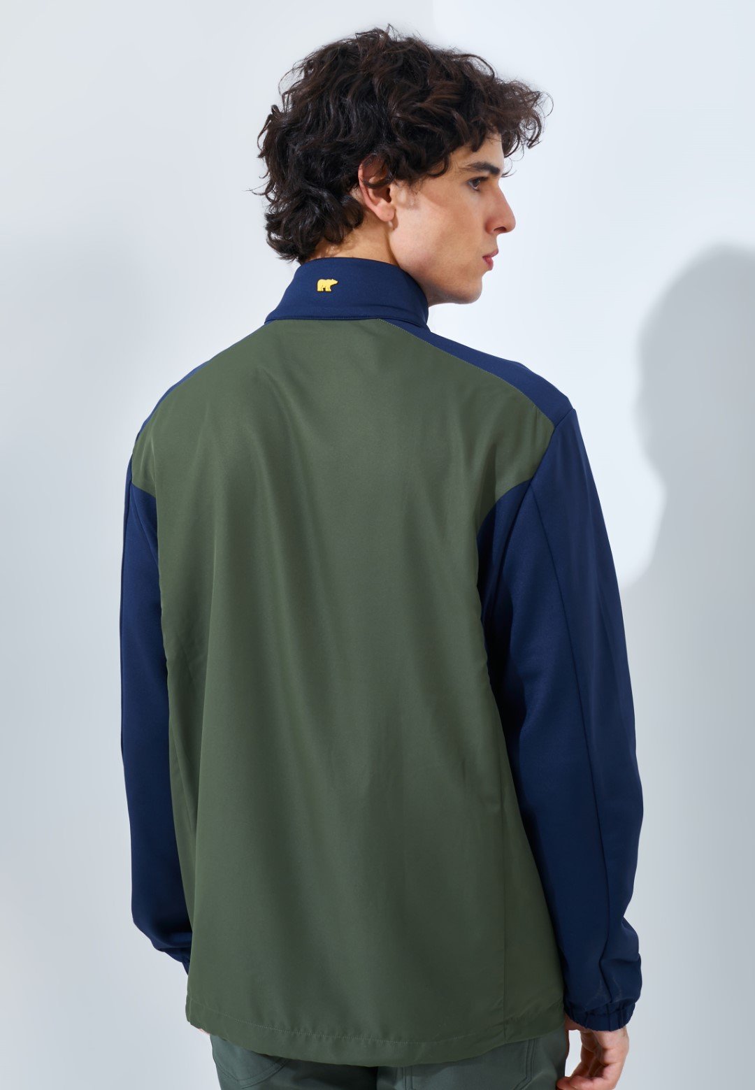 Jack Nicklaus Crowne Premium Jacket Virtual Olive - Image 4