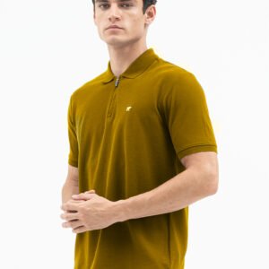 Jack Nicklaus Torrez Polo Shirt Pria Regular Fit Tapenade Brown