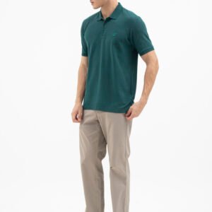 Jack Nicklaus Alpha Polo Shirt Pria Regular Fit Panderosa Green