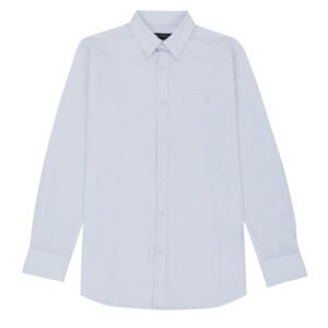 Jack Nicklaus Dapper Groove Kemeja Pria Lengan Panjang Slim Fit White