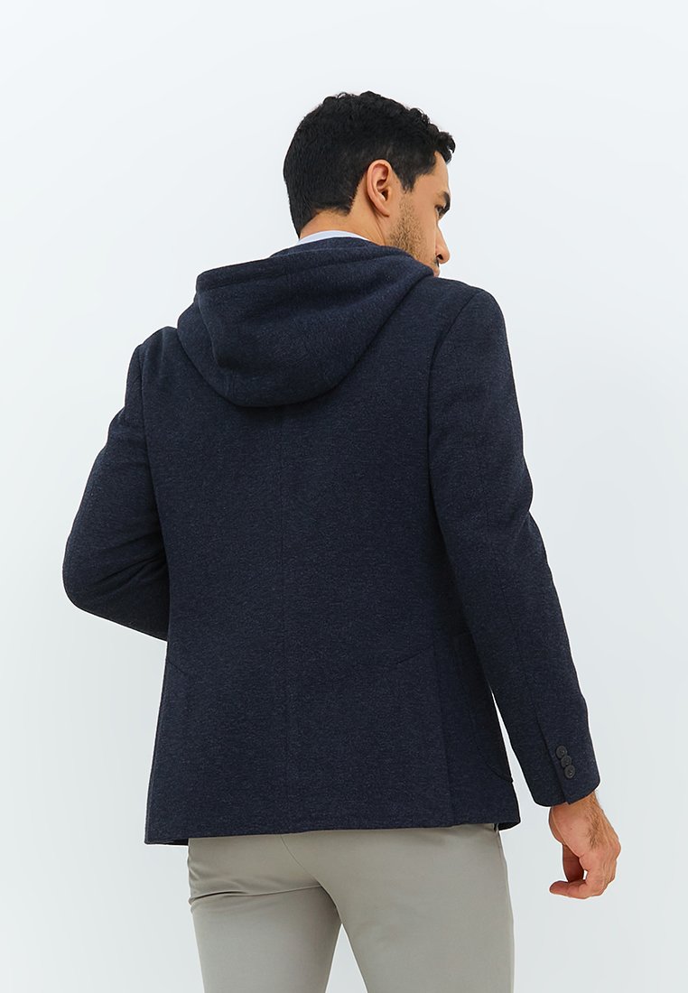 Jobb Darden-T2 Hybird Blazer Pria Slim Fit Navy - Image 4