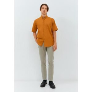 Jobb Vernon Kemeja Pria Lengan Pendek Regular Fit Mustard