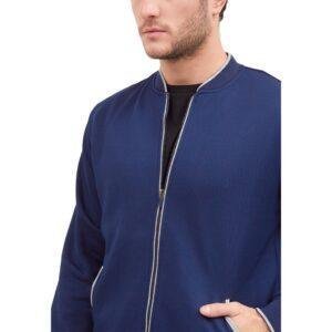 d&f CVC Jaket pria bomber - Navy