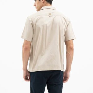 Jack Nicklaus Prodigy Kemeja Pria Lengan Pendek Regular Fit Khaki