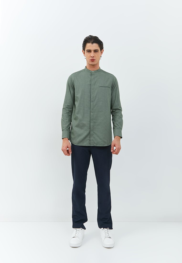 Jobb Dilkash Koko Pria Lengan Panjang Slim Fit Olive - Image 5