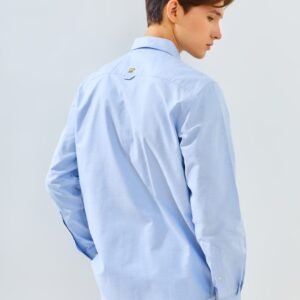 Jack Nicklaus Dorado Kemeja Pria Slim Fit Light Blue