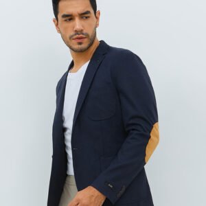 Jobb Dornan-T1 Blazer Pria Slim Fit Navy