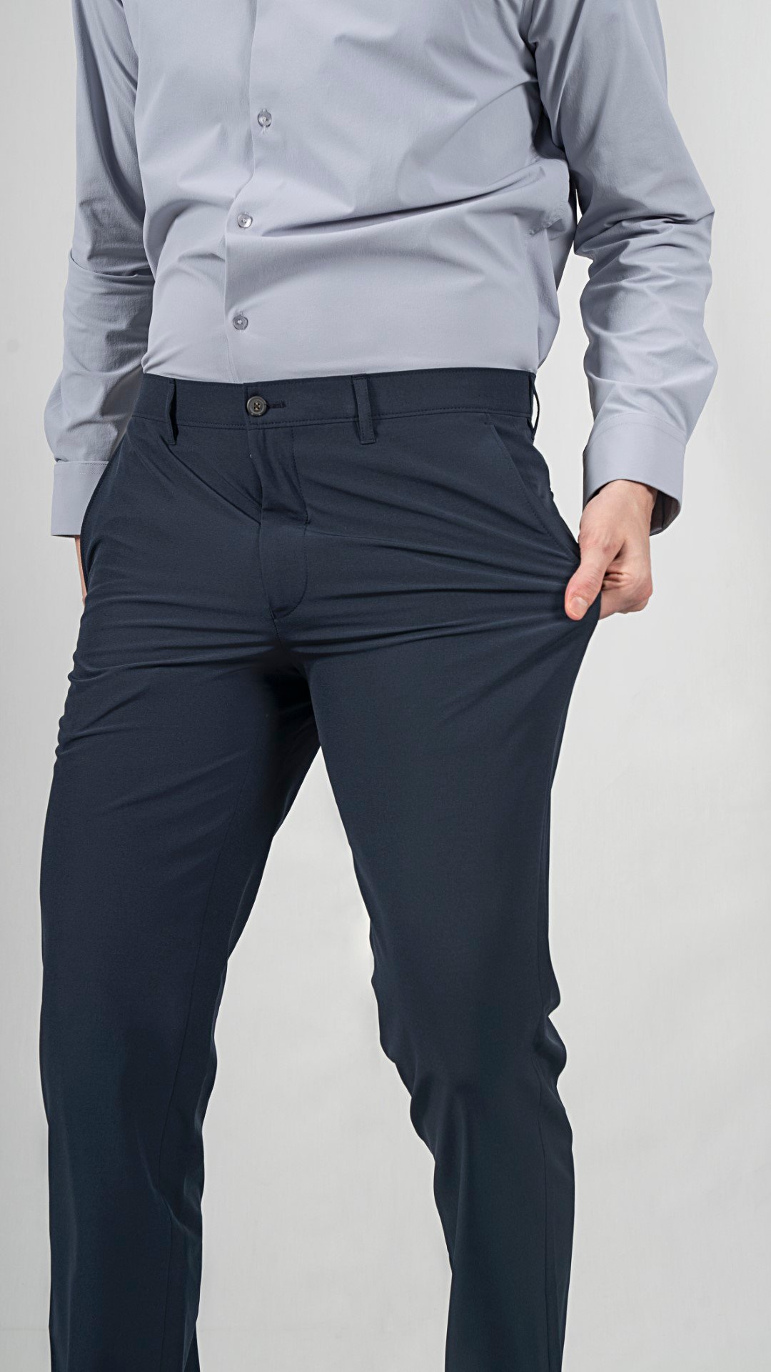 Jobb Ripley Celana Panjang Modern Slim Fit Navy - Image 3