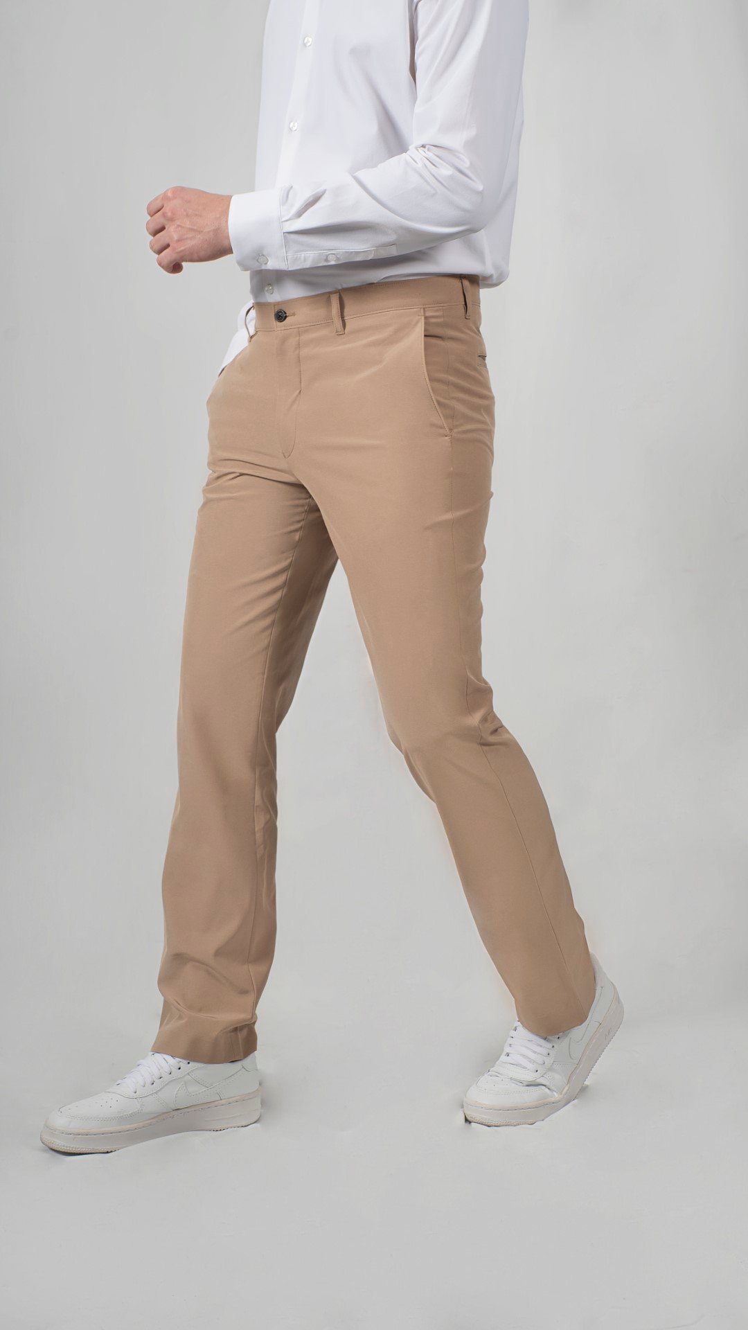 Jobb Ripley Celana Panjang Modern Slim Fit Beige - Image 2