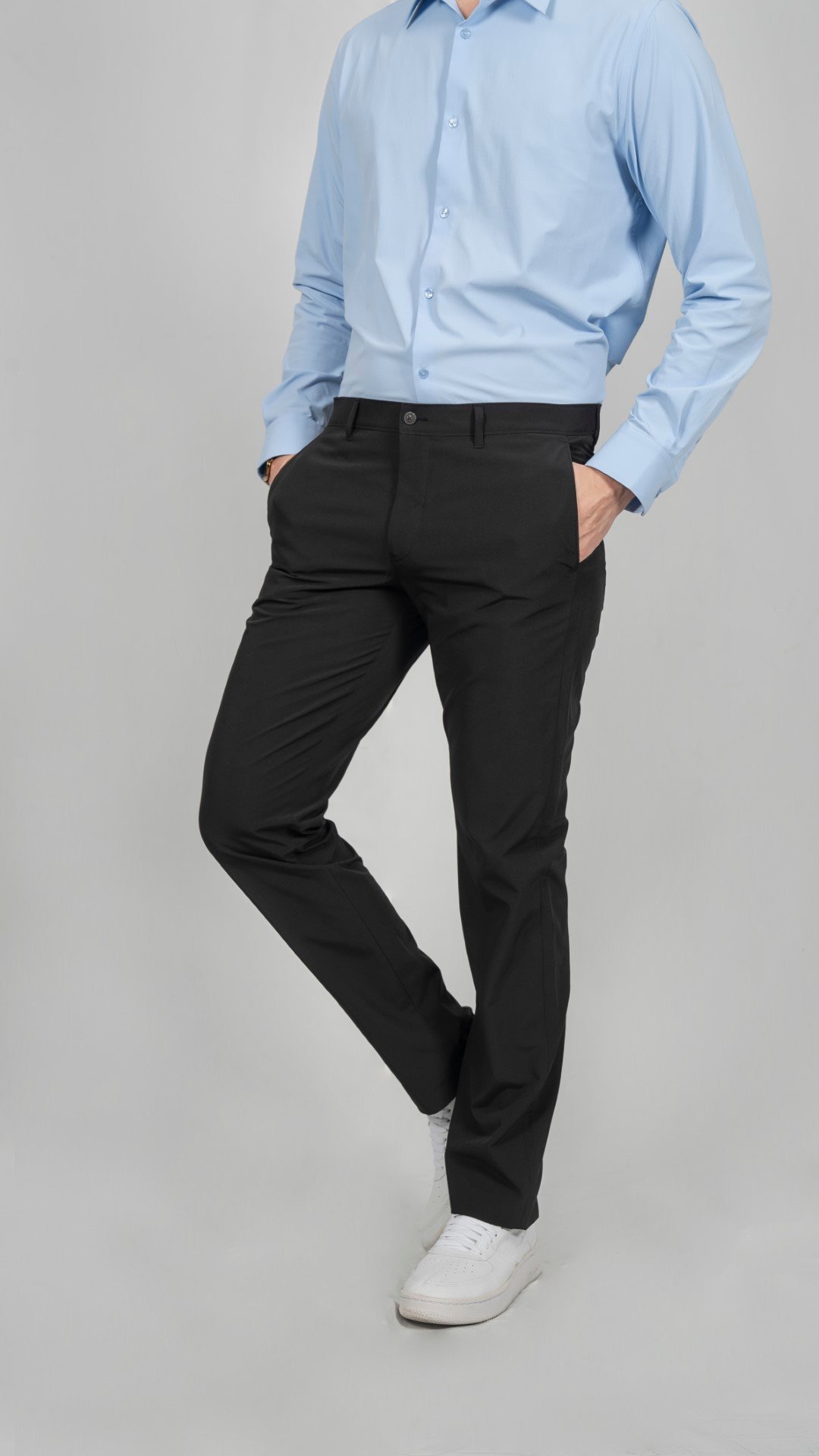 Jobb Ripley Celana Panjang Modern Slim Fit Hitam - Image 2