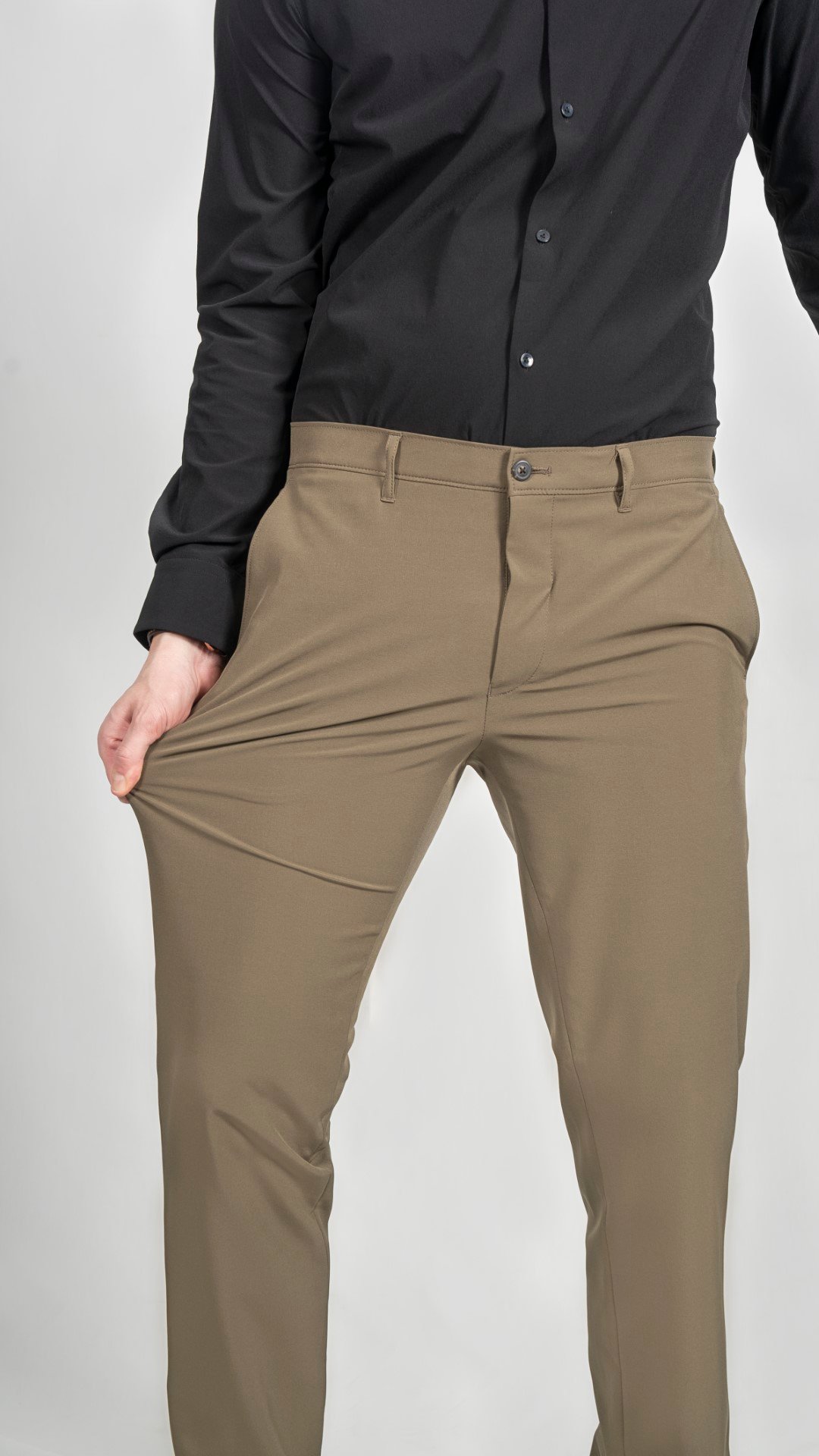 Jobb Ripley Celana Panjang Modern Slim Fit Olive - Image 5