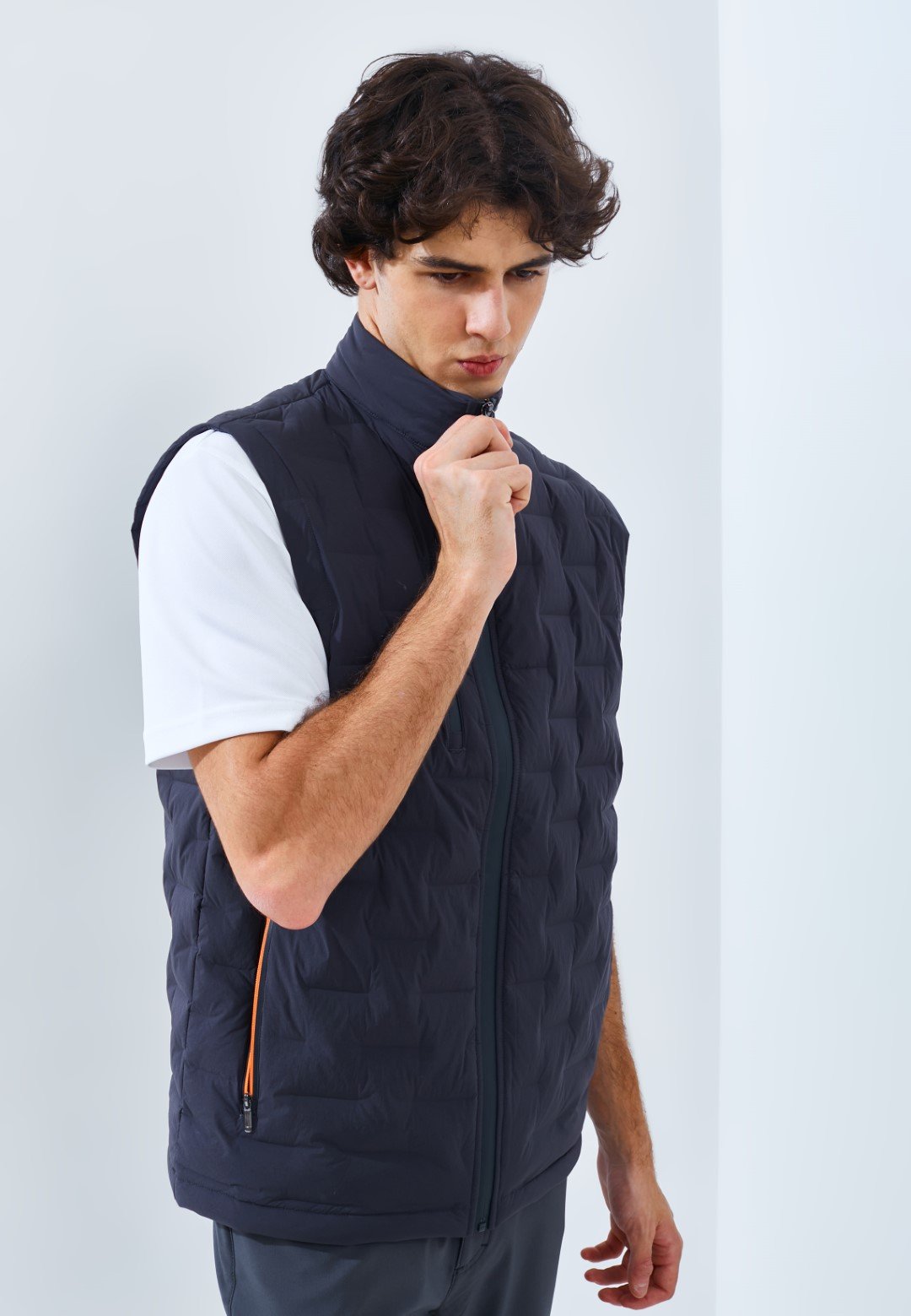 Jack Nicklaus Duxton Premium Vest Slate Street - Image 3