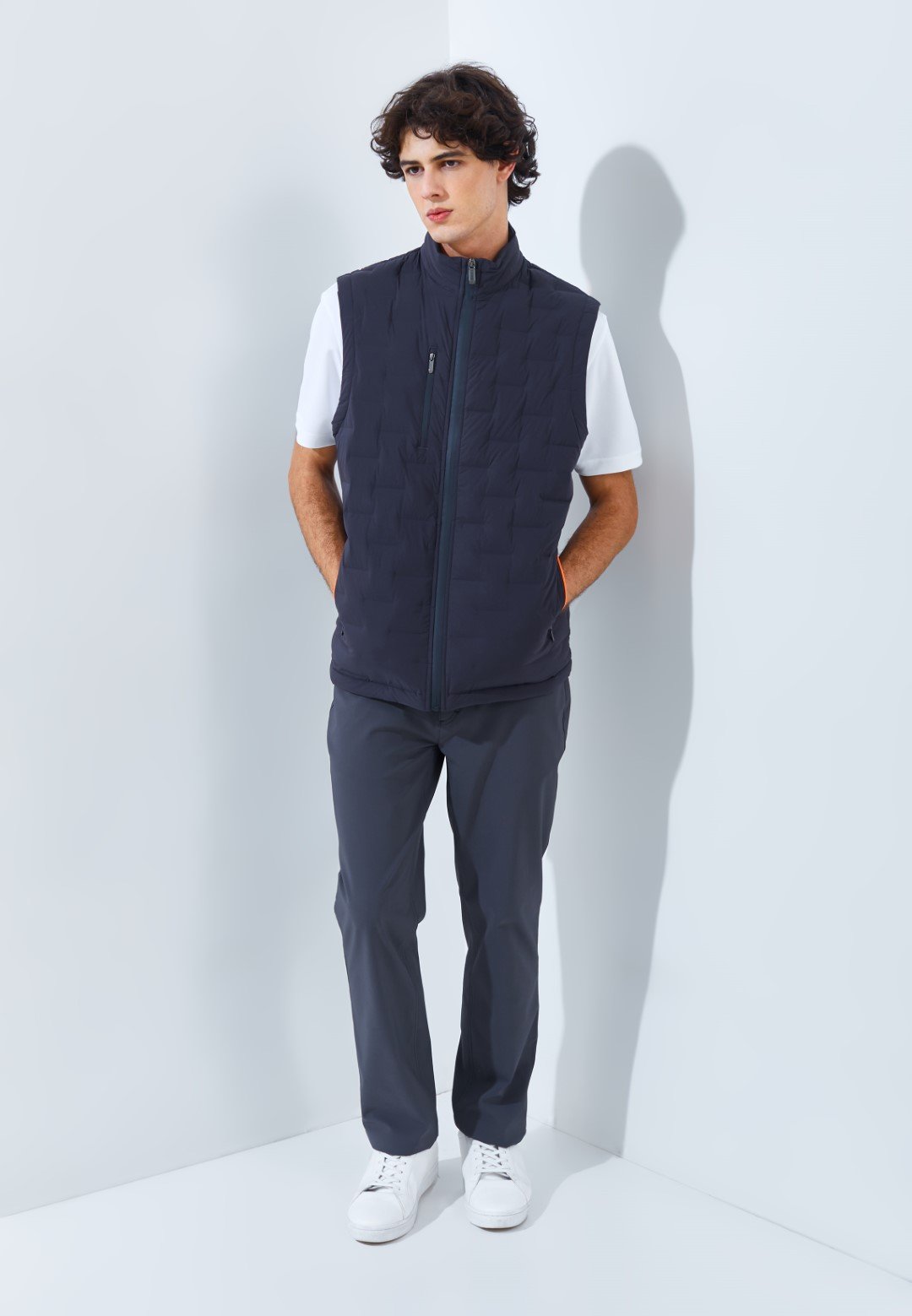 Jack Nicklaus Duxton Premium Vest Slate Street - Image 6