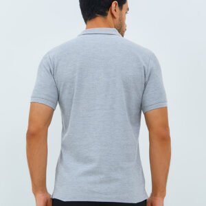 Jobb Galvin Polo Shirt Pria Lengan Pendek Slim Fit Light Grey