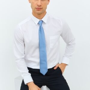 Jobb Edison Kemeja Pria Lengan Panjang Slim Fit Putih