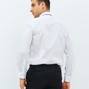Jobb Edison Kemeja Pria Lengan Panjang Slim Fit Putih