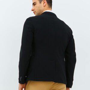 Jobb Edmond-T2 Blazer Pria Slim Fit Hitam
