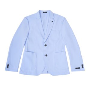 Jobb Edmond-T2 Blazer Pria Slim Fit Light Blue