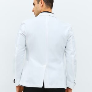 Jobb Edmond-T2 Blazer Pria Slim Fit Putih