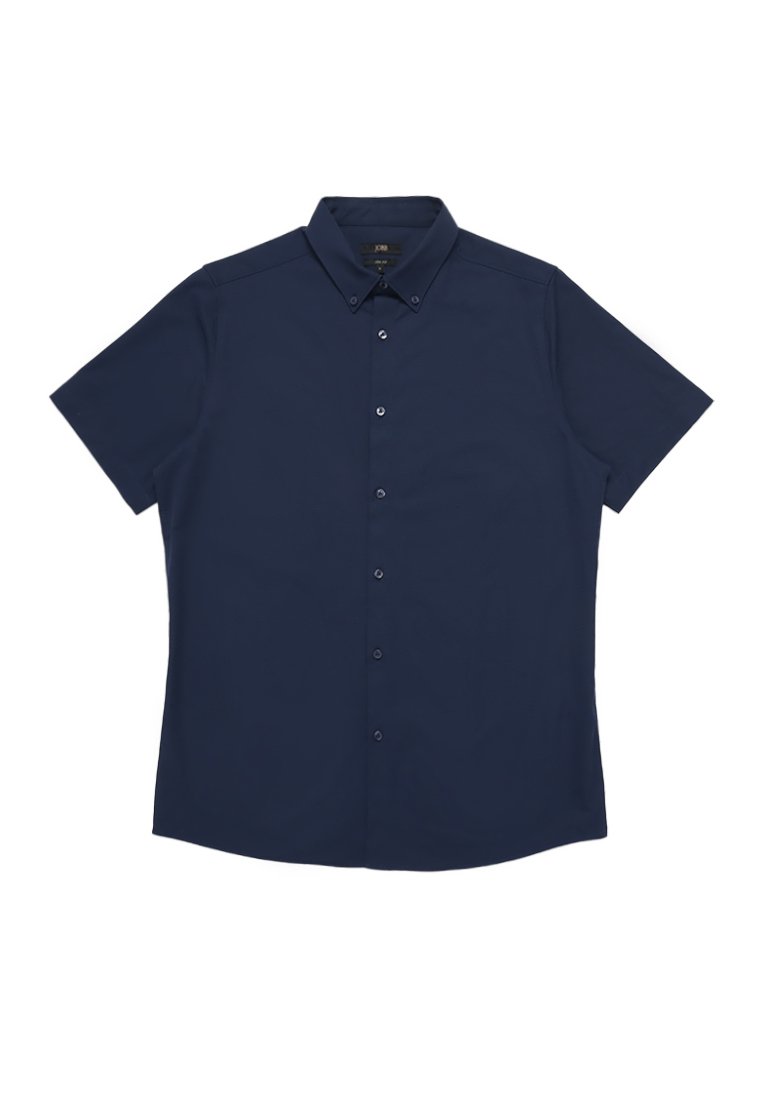 Jobb Elton Kemeja Pria Lengan Pendek Slim Fit Navy - Image 7